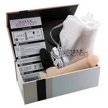 Load image into Gallery viewer, Naked Addiction: Rotating and Vibrating Dildo 7"