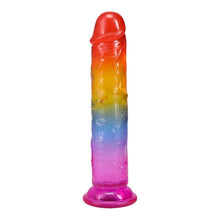 Load image into Gallery viewer, Crystal Jellies Rainbow - 7" Dong