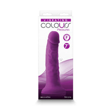 Load image into Gallery viewer, Colours Pleasures: 7" Vibrating Dildo