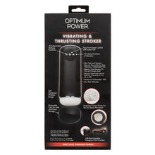 Load image into Gallery viewer, Optimum Power Vibrating and Thrusting Stroker