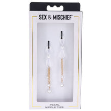 Load image into Gallery viewer, Sex & Mischief: Pearl Nipple Ties