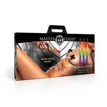 Load image into Gallery viewer, Pride Rainbow Drip Candles