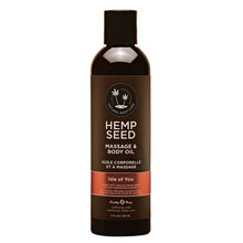 Load image into Gallery viewer, Hemp Seed Massage Oils - 8oz