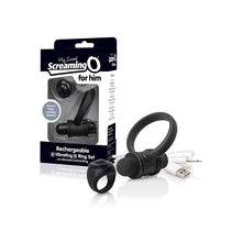 Load image into Gallery viewer, Screaming O My Secret Bullet and Ring for Him Rechargeable