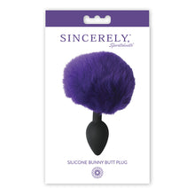 Load image into Gallery viewer, Sincerely Silicone Bunny Plug - Purple