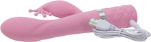 Load image into Gallery viewer, Pillow Talk - Kinky Pink/Teal Dual Vibrator
