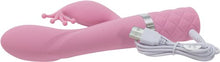 Load image into Gallery viewer, Pillow Talk - Kinky Pink/Teal Dual Vibrator