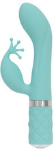 Load image into Gallery viewer, Pillow Talk - Kinky Pink/Teal Dual Vibrator