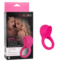 Load image into Gallery viewer, Silicone Rechargeable Teasing Tongue Enhancer