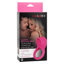 Load image into Gallery viewer, Silicone Rechargeable Teasing Tongue Enhancer