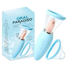 Load image into Gallery viewer, Oral Paradiso Teal Sucker
