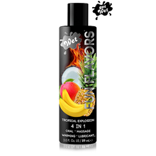 Load image into Gallery viewer, Wet Fun Flavors Passion Punch 4 in 1 Warming Flavored Tasty Lube 3oz
