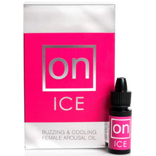 Load image into Gallery viewer, Sensuva ON: Ice Buzzing and Cooling Female Arousal Oil - 5ml
