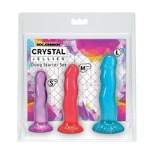Load image into Gallery viewer, Crystal Jellies: Multi Color Dong Starter Set
