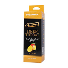 Load image into Gallery viewer, GoodHead: Deep Throat Oral Anasthetic Spray - 2 oz / 59ml
