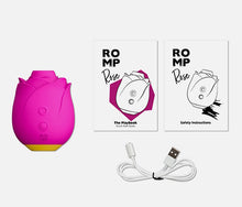 Load image into Gallery viewer, ROMP Rose Suction Vibe
