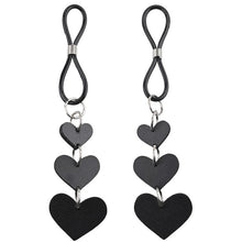 Load image into Gallery viewer, Sex &amp; Mischief: Heart Nipple Ties
