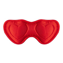 Load image into Gallery viewer, Sex &amp; Mischief: Amor Heart-Shaped Blindfold
