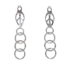 Load image into Gallery viewer, Edge: Tuggable Clover Nipple Clamps
