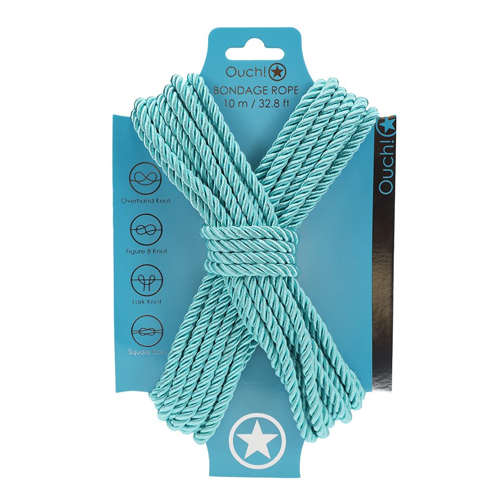 Ouch! Bondage Ropes - Solid Colors - 10m