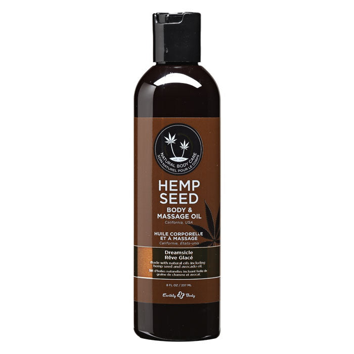 Hemp Seed Massage Oils - 8oz