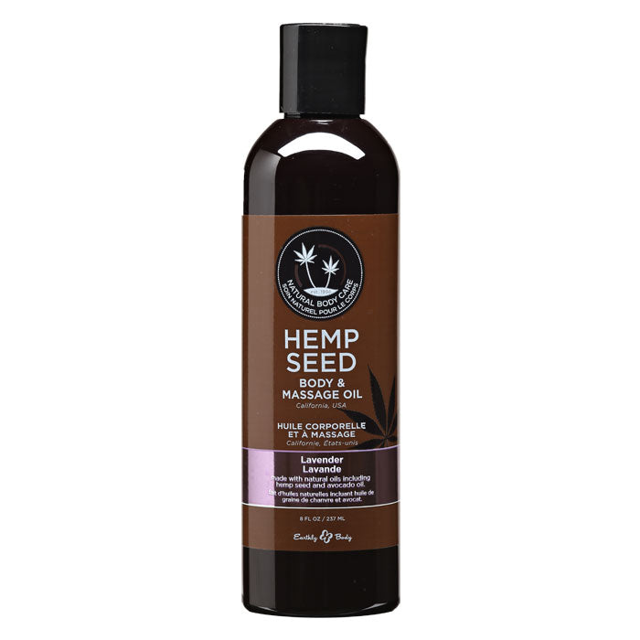Hemp Seed Massage Oils - 8oz