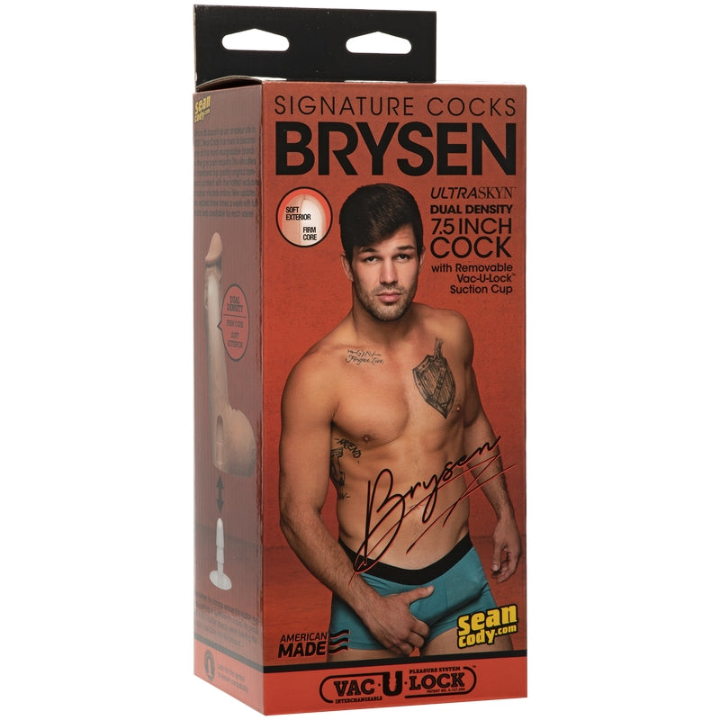 Brysen 7.5 Inch Signature Cock Vac-U-Lock
