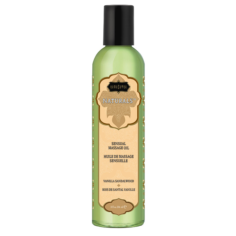 Kama Sutra Naturals Massage Oil - Vanilla Sandalwood