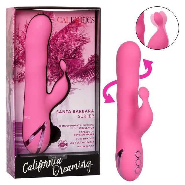 California Dreaming - Santa Barbara Surfer Pink
