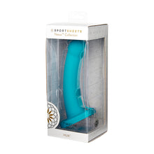 Load image into Gallery viewer, Nexus Silicone Dildo - Blue Hux - 7&quot;
