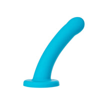 Load image into Gallery viewer, Nexus Silicone Dildo - Blue Hux - 7&quot;
