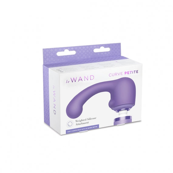Le Wand Petite Massager Curve Attachment - Violet