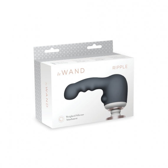 Le Wand Massager Ripple Attachment - Grey