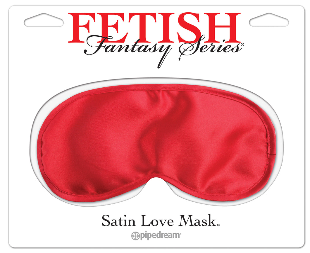 Fetish Fantasy Satin Love Mask - Red
