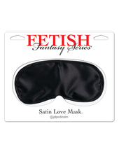 Load image into Gallery viewer, Fetish Fantasy Satin Love Mask - Black
