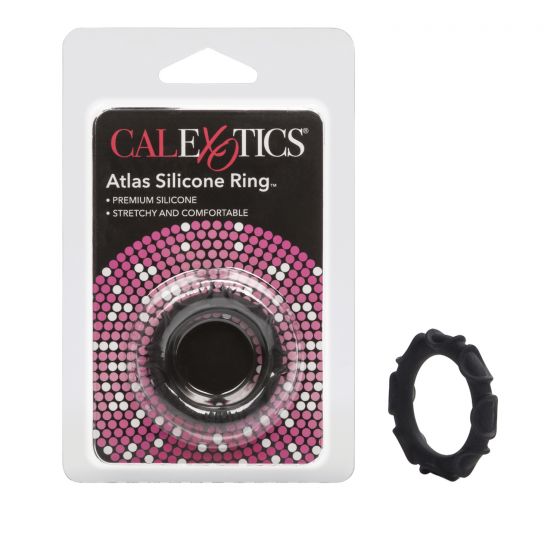 Adonis: Atlas Silicone Ring - Black